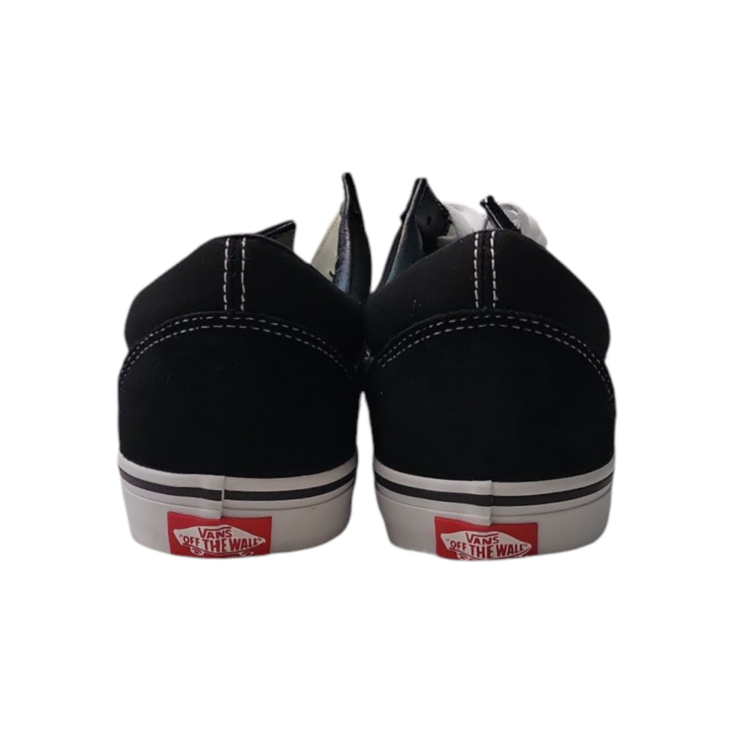 Size 8.5 - Vans Old Skool Black White for sale online | eBay